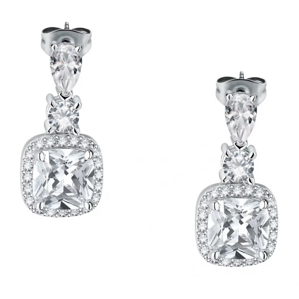 MORELLATO Σκουλαρίκια 925 Ασήμι Με Ζιργκόν SAIW111