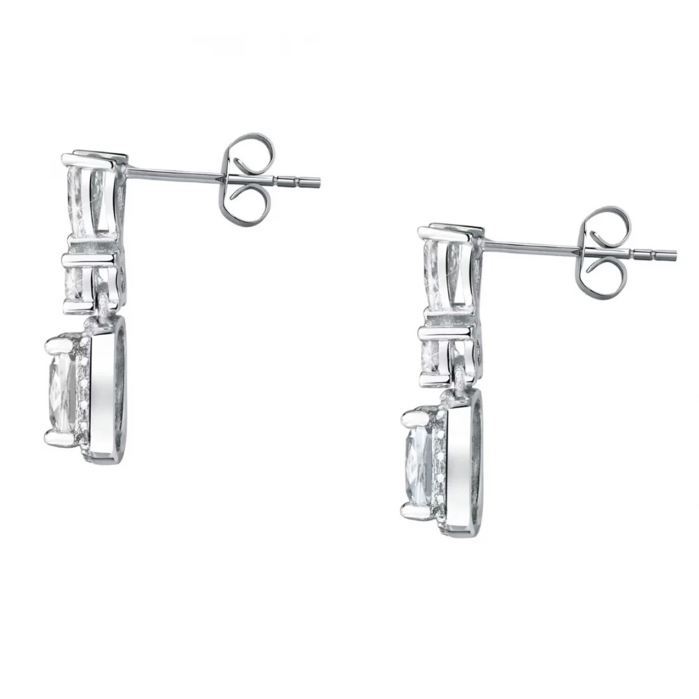 MORELLATO Σκουλαρίκια 925 Ασήμι Με Ζιργκόν SAIW111