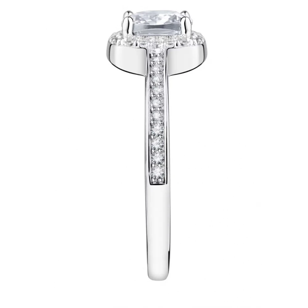 MORELLATO 925 Ασήμι Ροζέτα Δαχτυλίδι με Λευκά ζιργκόν SAIW116.16