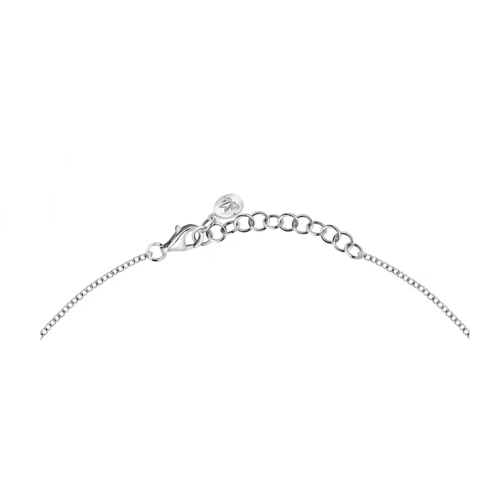 MORELLATO Κολιέ από Ασήμι 925, με Λευκά και Μπλέ Ζιργκόν SAIW150