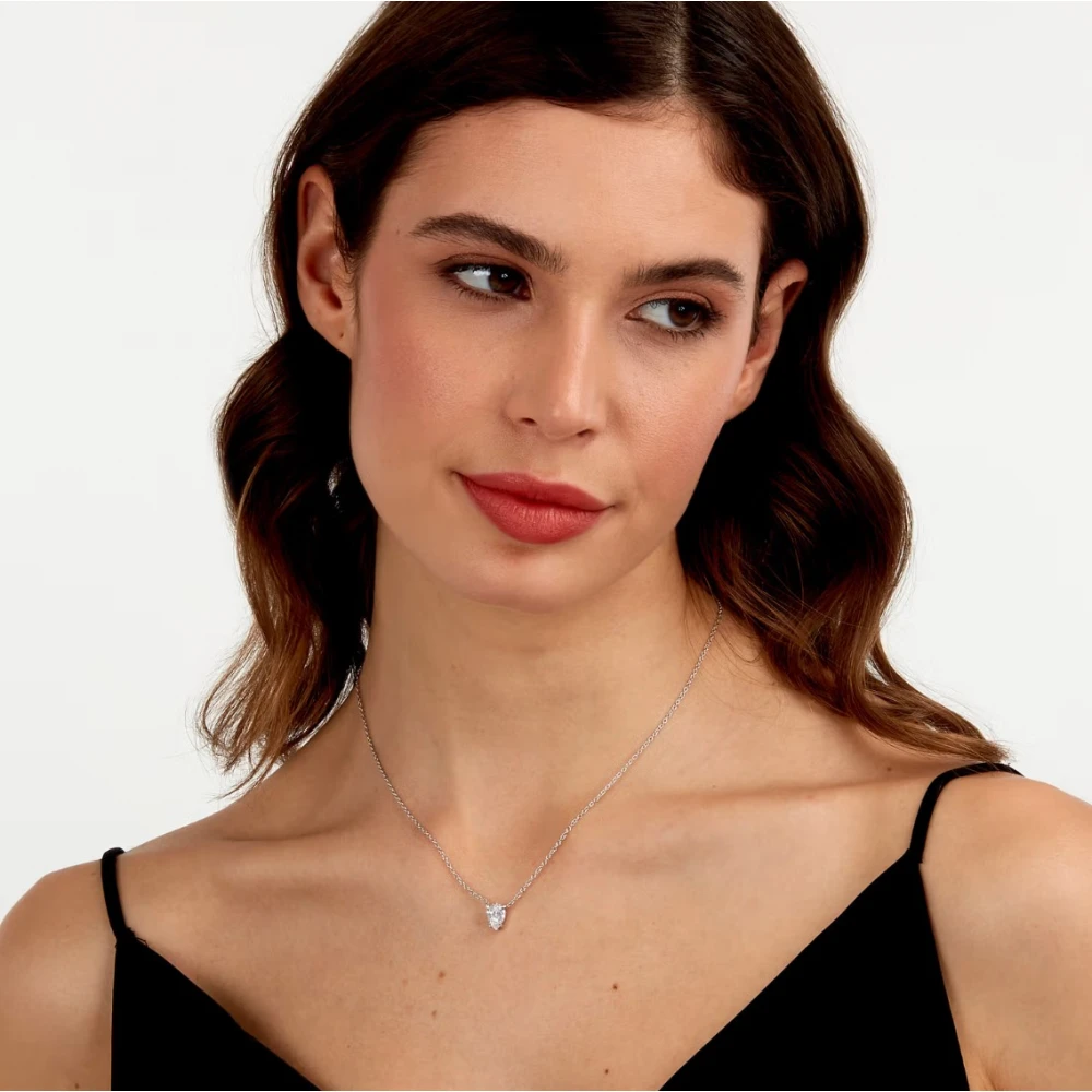 MORELLATO Κολιέ από Ασήμι 925, με Λευκό Ζιργκόν SAIW211