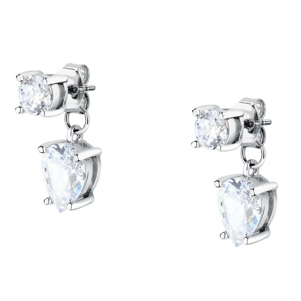 MORELLATO Σκουλαρίκια 925 Ασήμι Με Ζιργκόν SAIW212