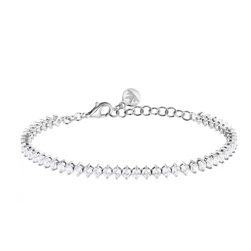 MORELLATO 925 Ασήμι Βραχιόλι με Λευκά Ζιργκόν SAIW261