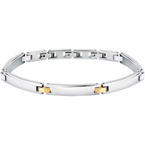 MORELLATO Βραχιόλι από Ανοξείδωτο Ατσάλι σε Δύο Τόνους SALS103