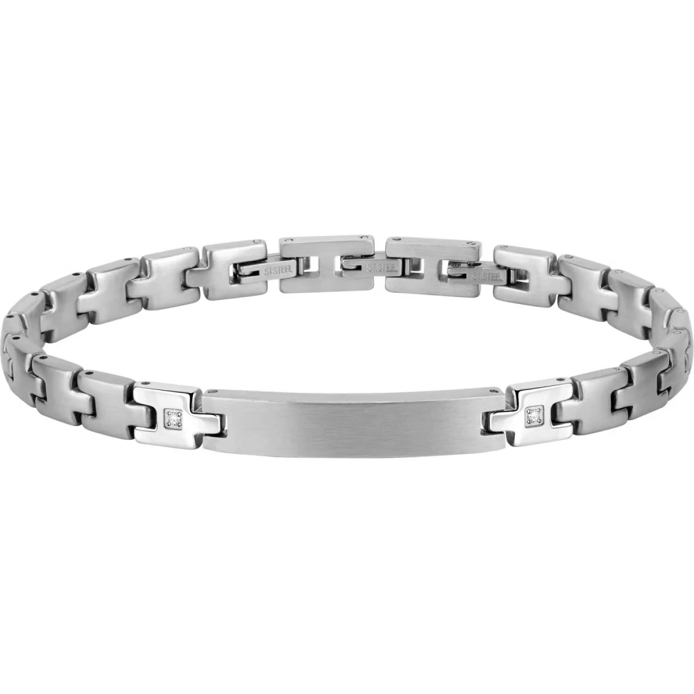 MORELLATO Βραχιόλι από Ανοξείδωτο Ατσάλι με Ζιργκόν SALS50