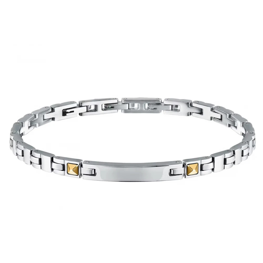 MORELLATO Βραχιόλι από Ανοξείδωτο Ατσάλι με Χρυσά Στοιχεία K18 SATM28