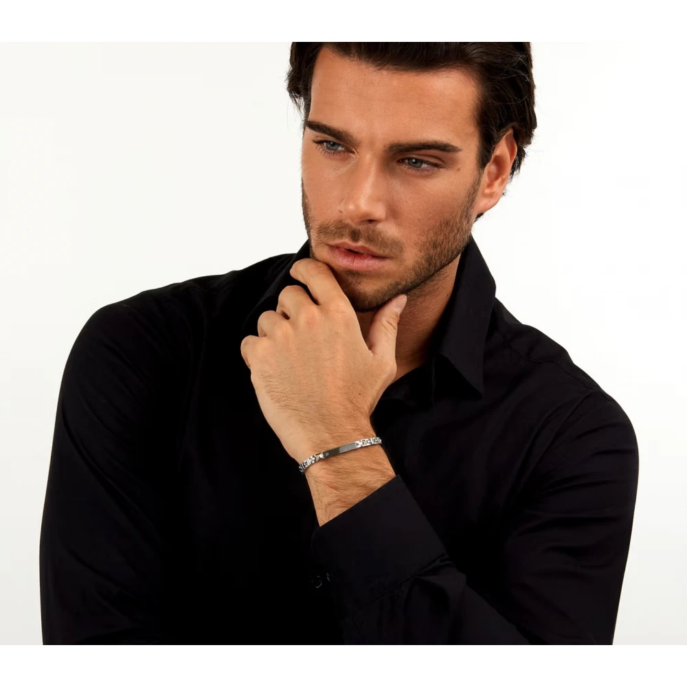 MORELLATO Βραχιόλι από Ανοξείδωτο Ατσάλι με Χρυσά Στοιχεία K18 SATM28