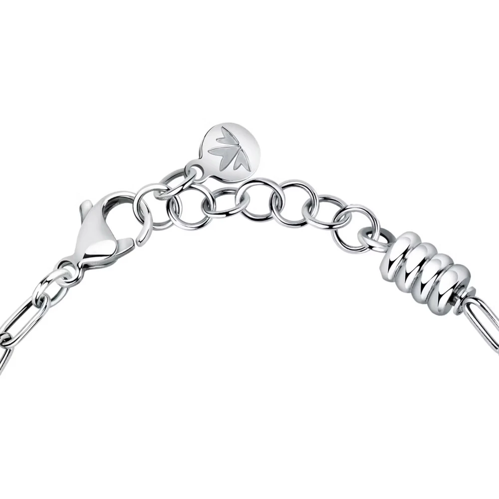 MORELLATO Βραχιόλι από Ανοξείδωτο Ατσάλι με "Τετράφυλλο Τριφύλλι" SCZ1351