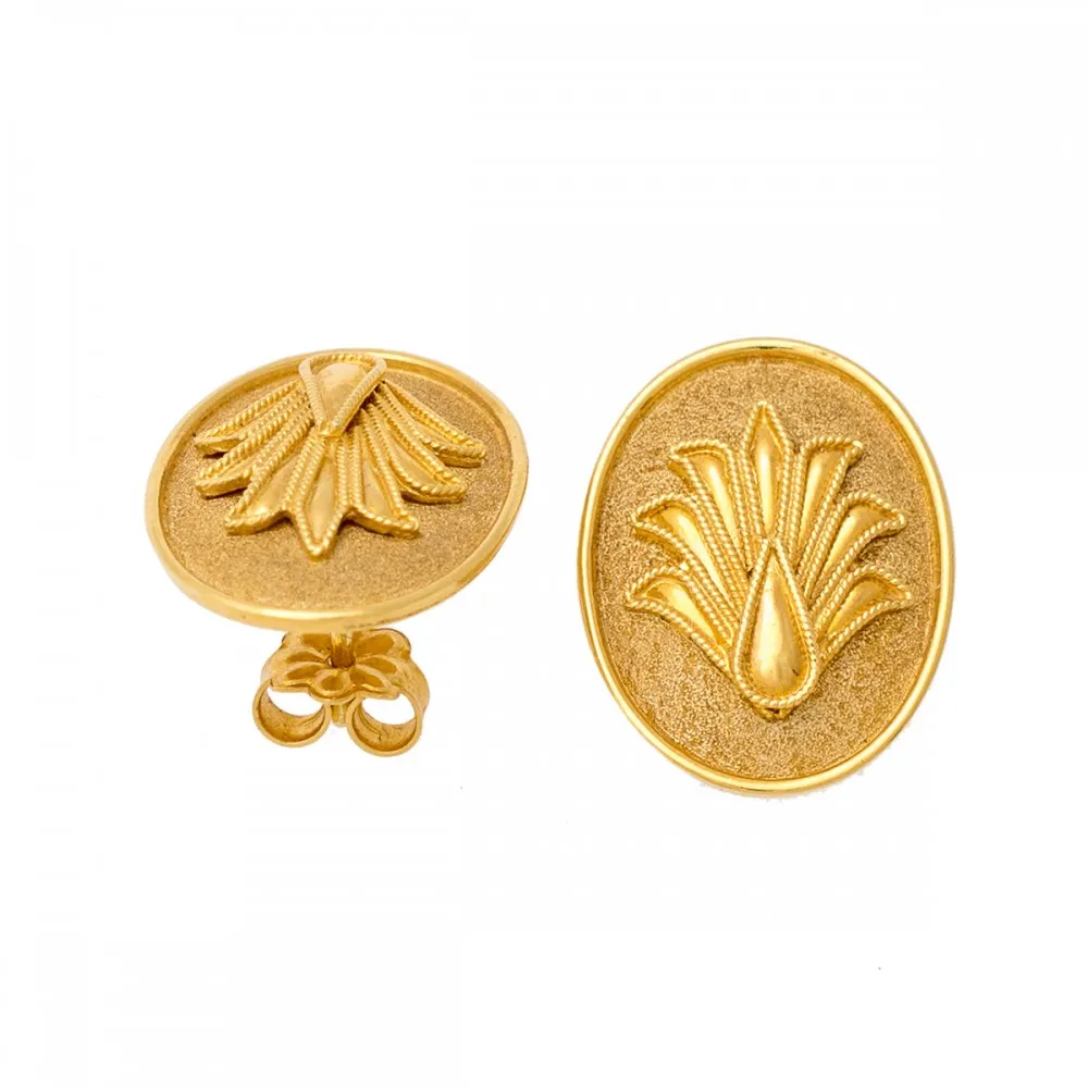 18Κ Χρυσά Σκουλαρίκια SK47D40