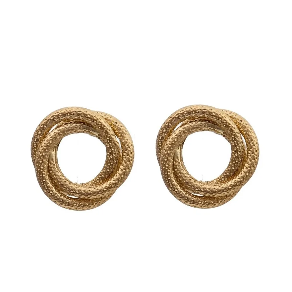 14K Χρυσά Σκουλαρίκια SK6095Ο