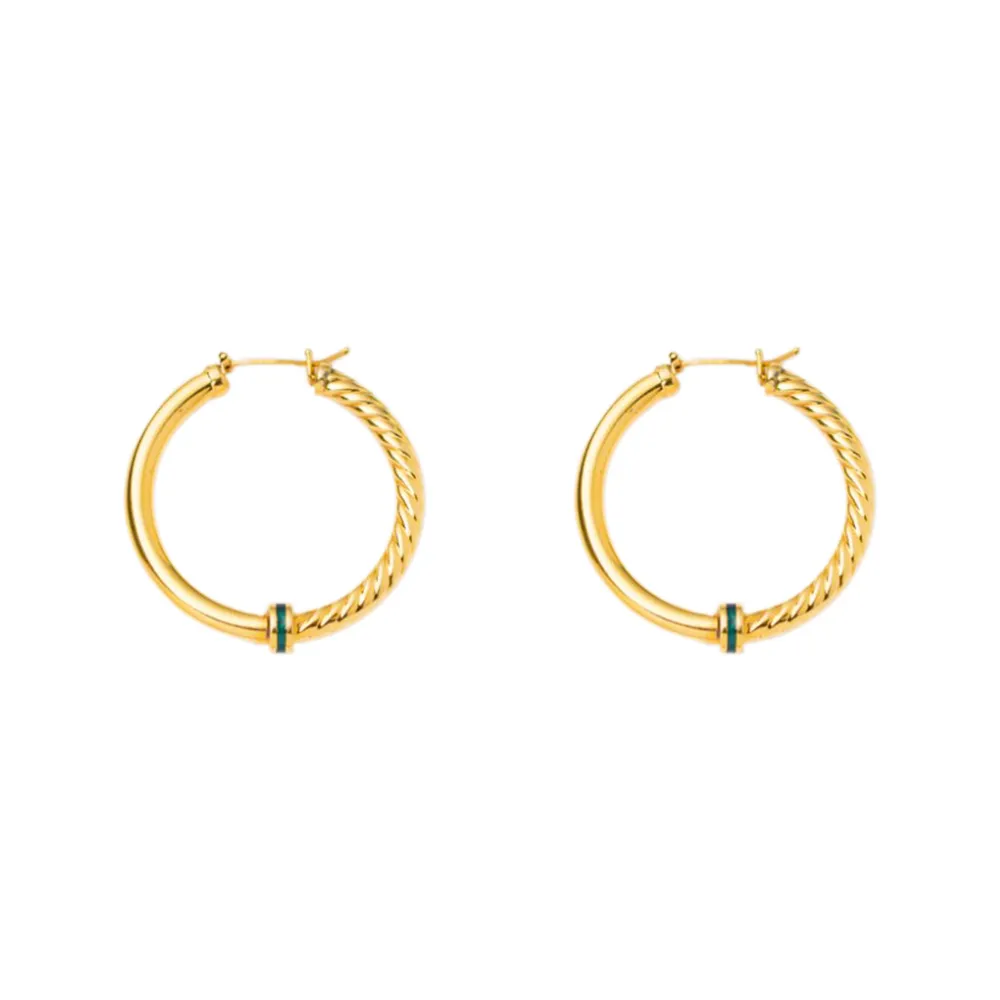 14K Χρυσά Σκουλαρίκια SK721KR