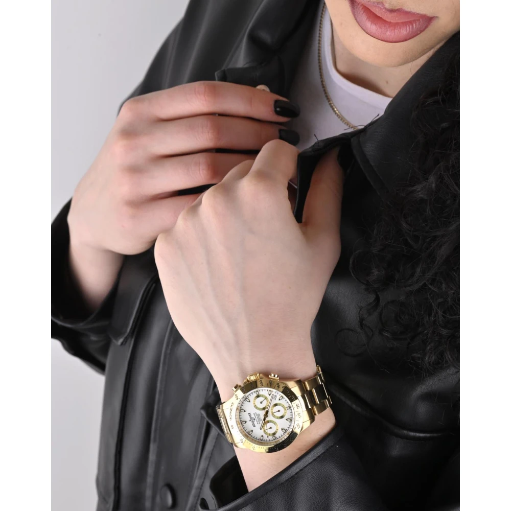 AQUADIVER Velocity Master Χρονογράφος με Επιχρυσωμένο Μπρασελέ από Ανοξείδωτο Ατσάλι SS22187G51