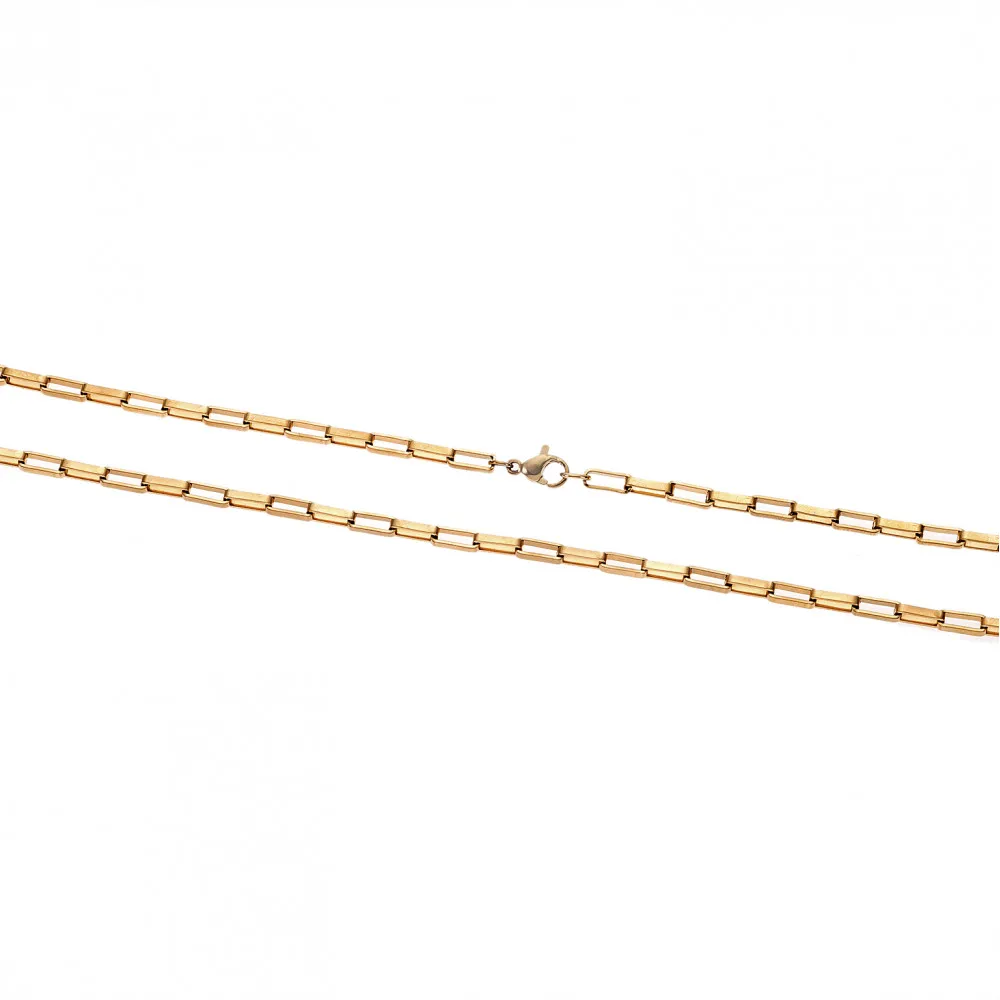 Καδένα Senza Ατσάλι Επιχρυσωμένη SSD4859GD