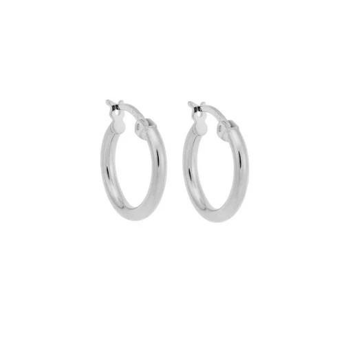 Σκουλαρίκια Senza ασήμι 925, Κρίκοι SSR3697SR