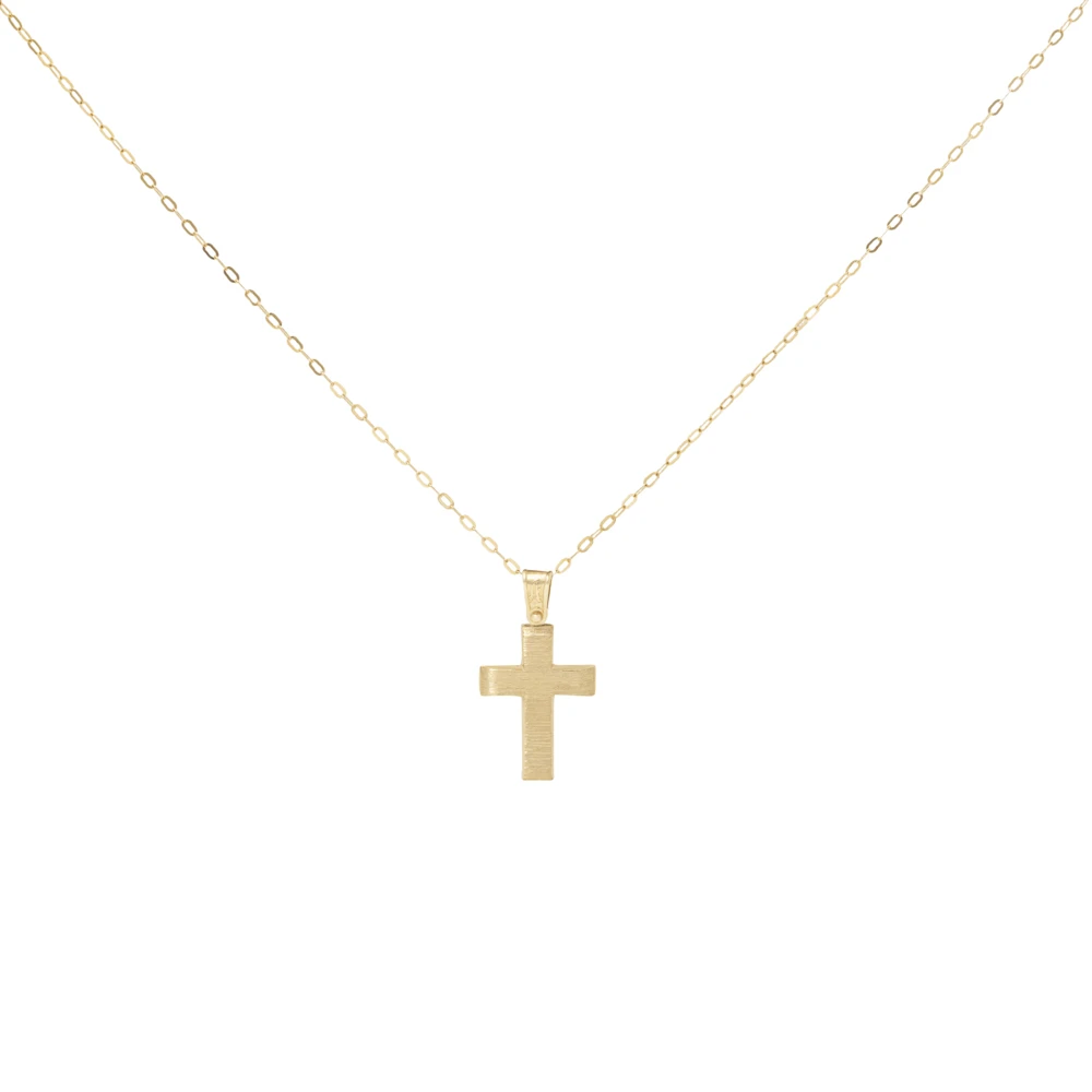 14K Χρυσός Σταυρός ST112AD