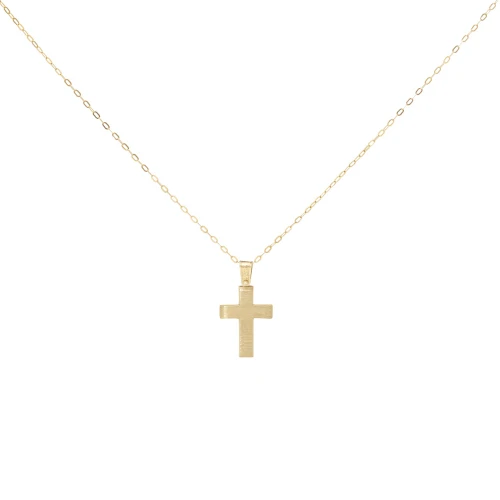 14K Χρυσός Σταυρός ST112AD