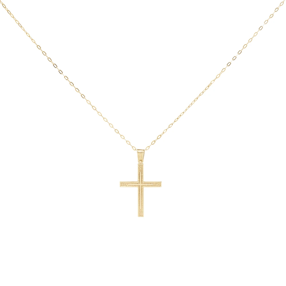 14K Χρυσός Σταυρός ST130AR