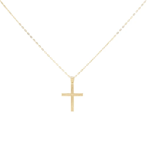 14K Χρυσός Σταυρός ST130AR