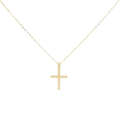 14K Χρυσός Σταυρός ST137AR