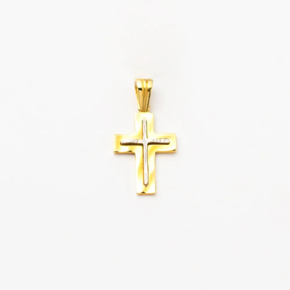 14K Χρυσός Σταυρός ST275K1