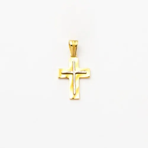 14K Χρυσός Σταυρός ST275K1