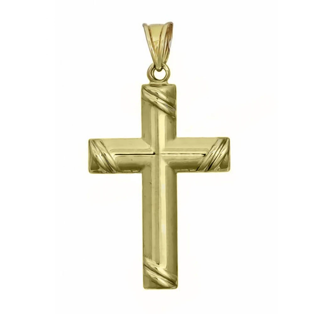 14Κ Χρυσός Σταυρός ST3185VR