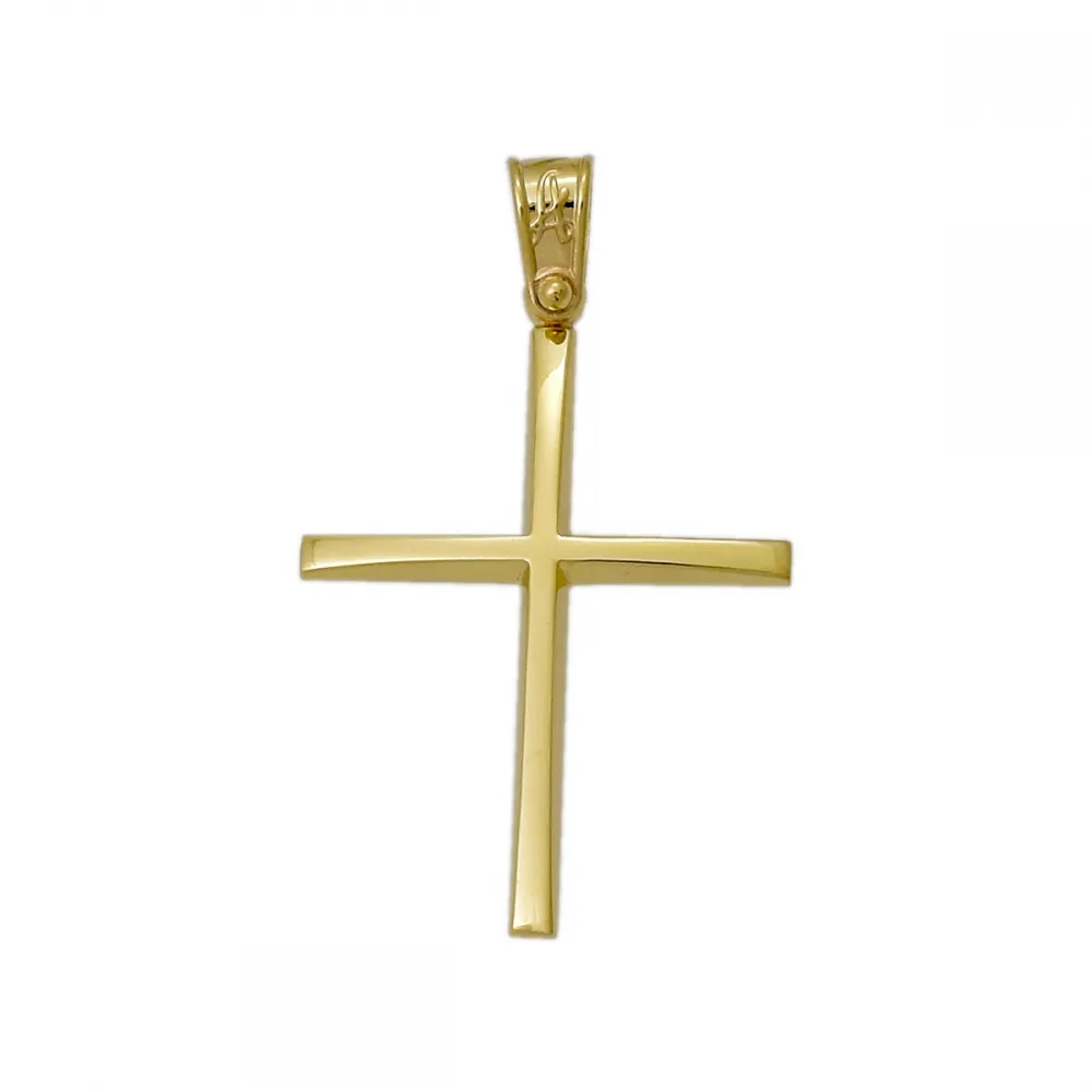 18K Χρυσός Σταυρός ST504AD