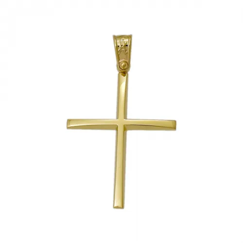 18K Χρυσός Σταυρός ST504AD