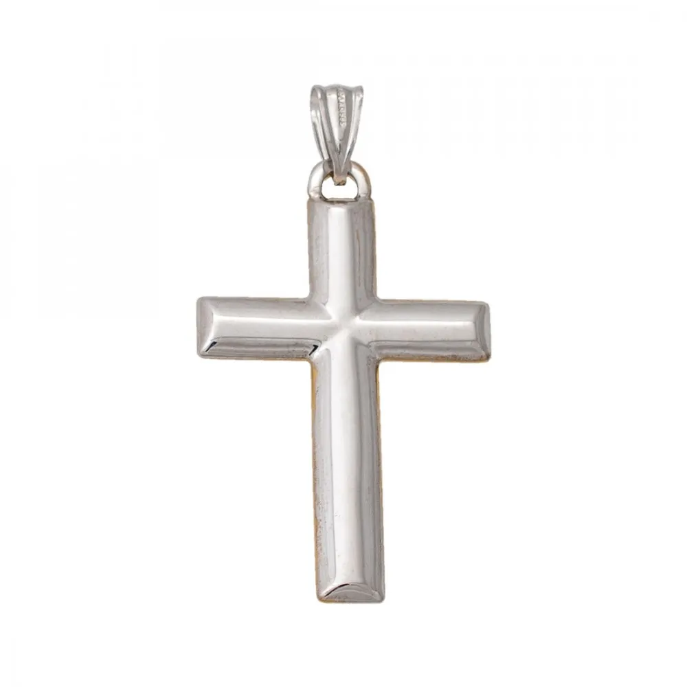 14K Χρυσός Δίχρωμος Σταυρός ST6004O