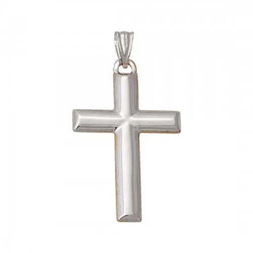 14K Χρυσός Δίχρωμος Σταυρός ST6004O