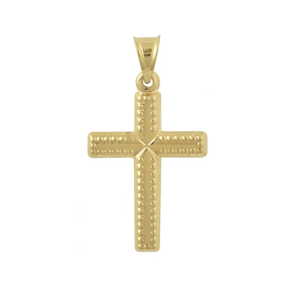 14K Χρυσός Σταυρός ST6029O