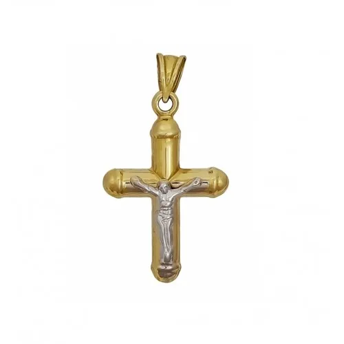 14K Χρυσός Σταυρός ST6037O