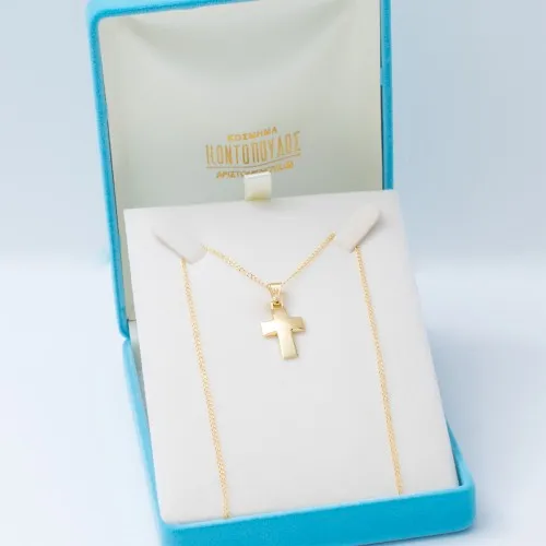 14K Χρυσός Σταυρός ST6057O