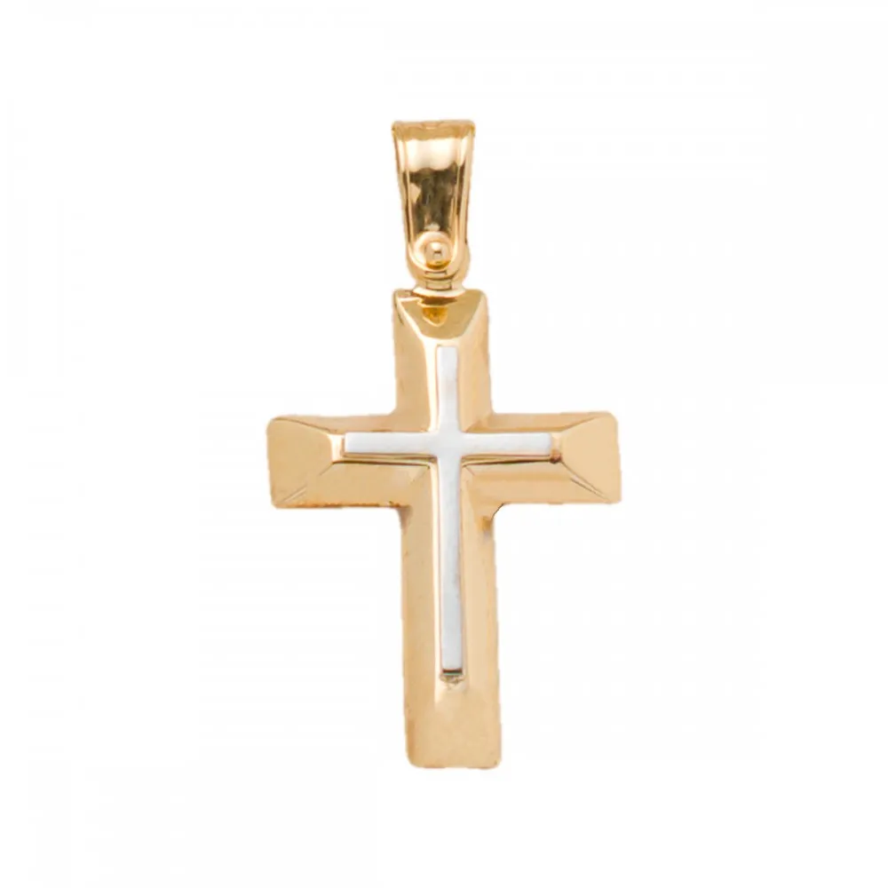 14K Χρυσός Σταυρός ST6114-0