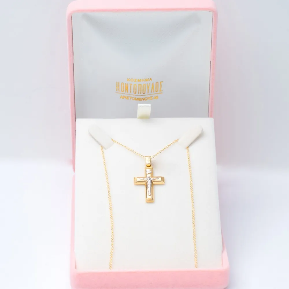 14K Χρυσός Σταυρός ST67001