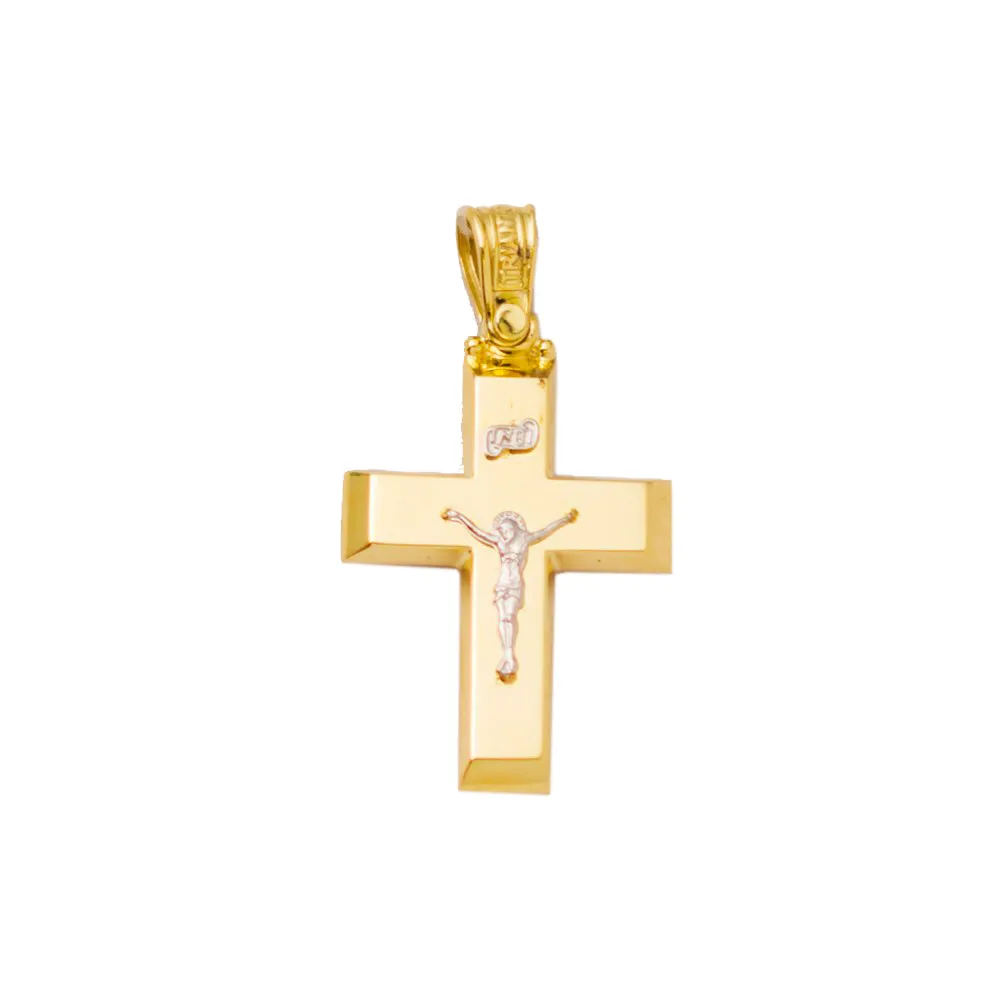 14K Χρυσός Σταυρός ST727T1