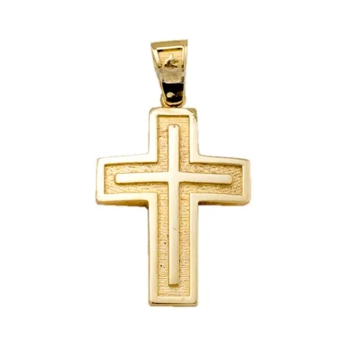 14K Χρυσός Σταυρός ST757I1