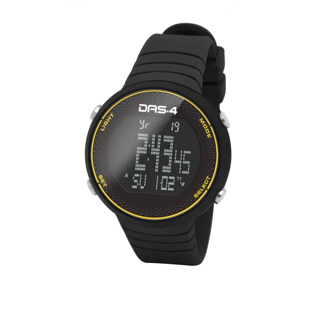 DAS.4 Bike Edition FT07 Black Rubber Strap 60021