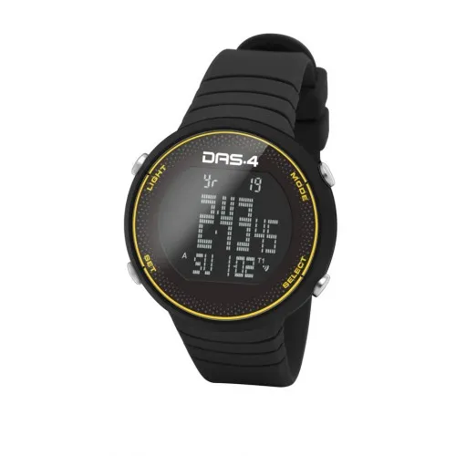 DAS.4 Bike Edition FT07 Black Rubber Strap 60021