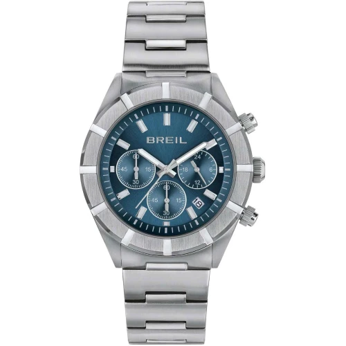 BREIL B 12 H Χρονογράφος με Ασημί Μπρασελέ από Ανοξείδωτο Ατσάλι TW2022