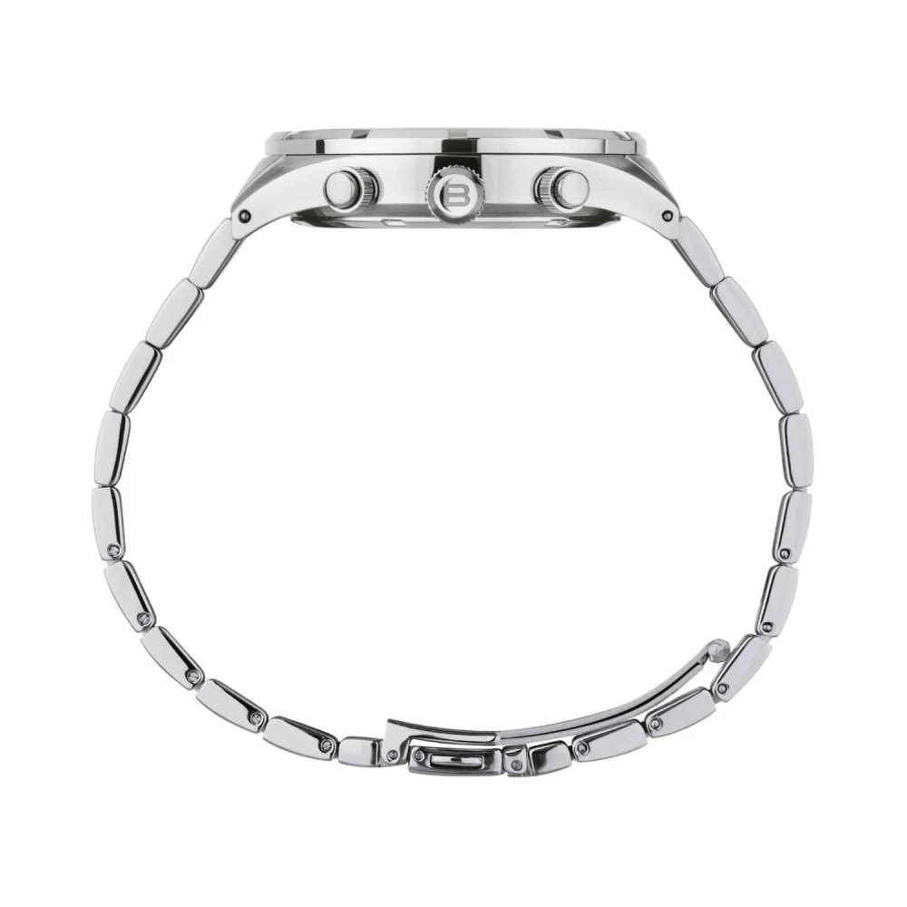 BREIL B 12 H Χρονογράφος με Ασημί Μπρασελέ από Ανοξείδωτο Ατσάλι TW2022