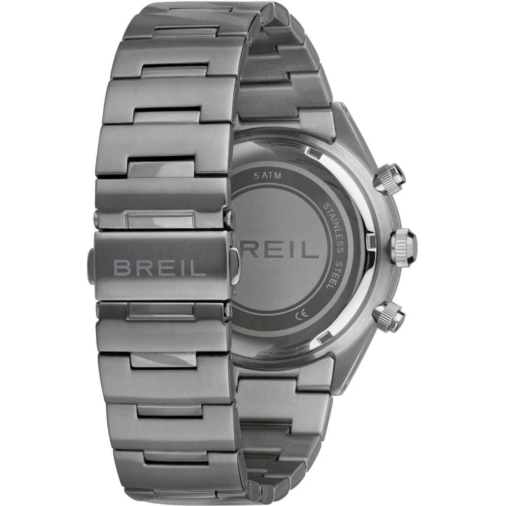 BREIL B 12 H Χρονογράφος με Ασημί Μπρασελέ από Ανοξείδωτο Ατσάλι TW2022