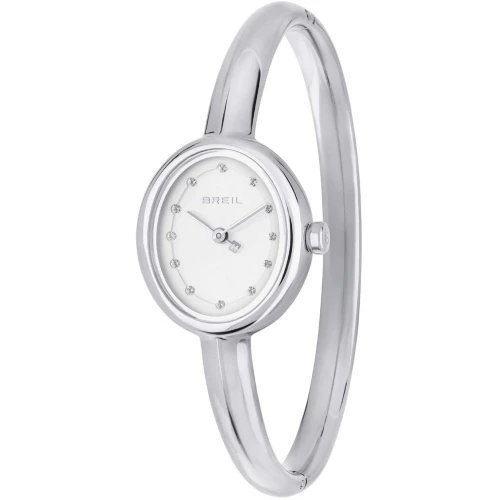 BREIL Hoops με Ασημί Μπρασελέ από Ανοξείδωτο Ατσάλι TW2054