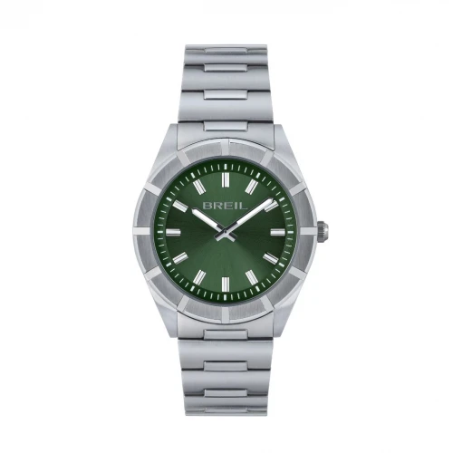 BREIL B 12 H με Ασημί Μπρασελέ από Ανοξείδωτο Ατσάλι TW2075