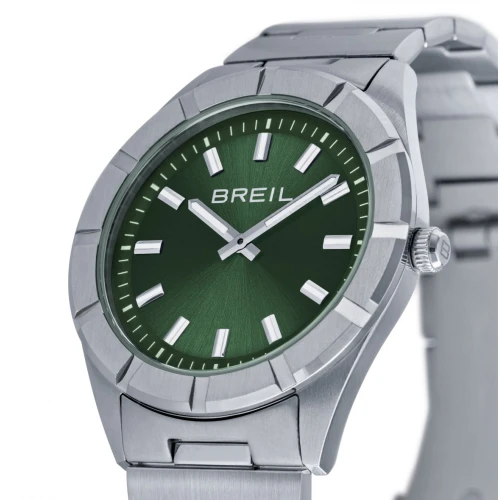 BREIL B 12 H με Ασημί Μπρασελέ από Ανοξείδωτο Ατσάλι TW2075