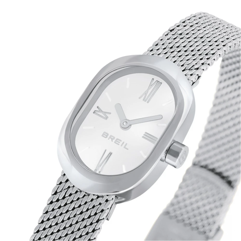 BREIL Evanesse με Ασημί Μπρασελέ από Ανοξείδωτο Ατσάλι TW2106