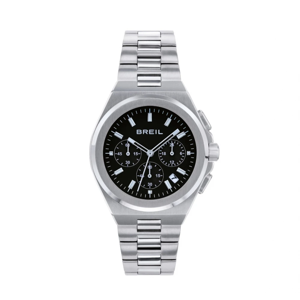 BREIL Apex Χρονογράφος με Ασημί Μπρασελέ από Ανοξείδωτο Ατσάλι TW2111