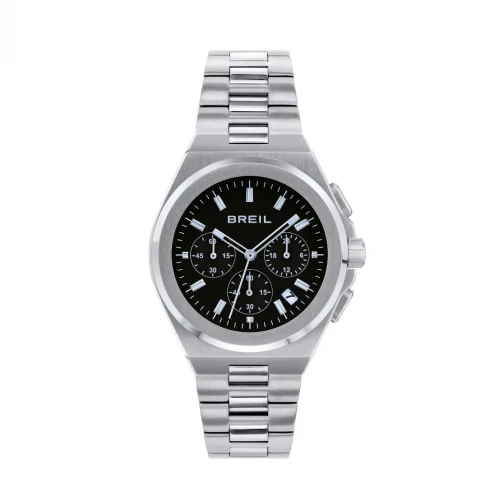 BREIL Apex Χρονογράφος με Ασημί Μπρασελέ από Ανοξείδωτο Ατσάλι TW2111