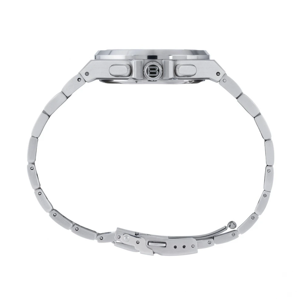 BREIL Apex Χρονογράφος με Ασημί Μπρασελέ από Ανοξείδωτο Ατσάλι TW2111