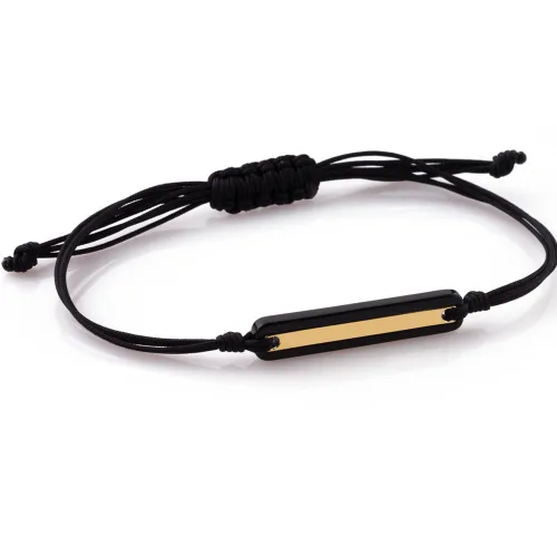 Rockman, 14K Χρυσό Bραχιόλι Αντρικό Μακραμέ XB461600